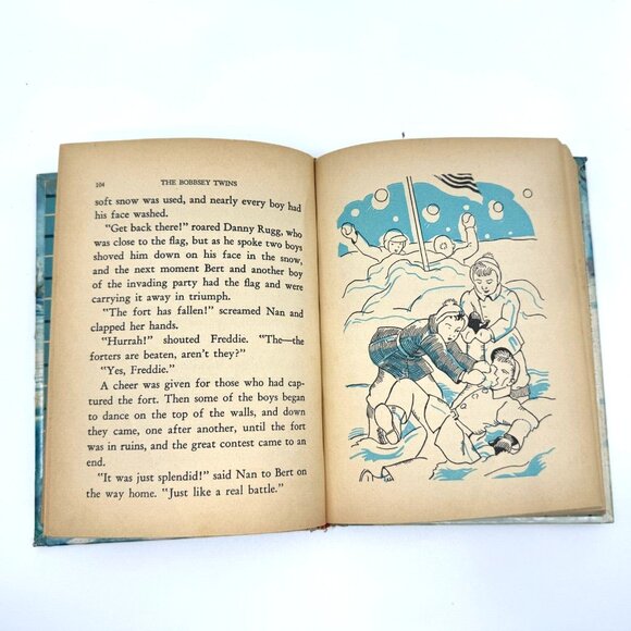 The Bobbsey Twins Merry Days Indoors and Out, Hardcover by Hope, Laura /1950 - Picture 8 of 9